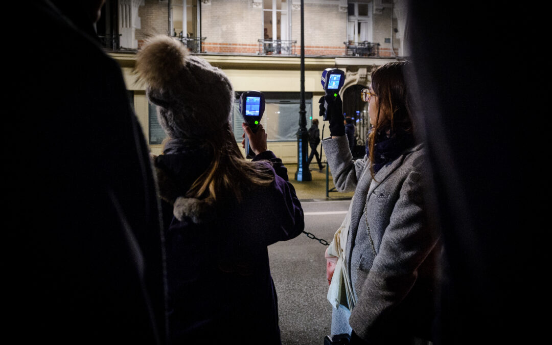 Balade thermographique : repérez les pertes de chaleur des habitations !